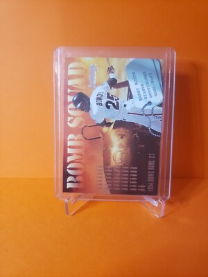 1995 Donruss Bomb Squad #3 Barry Bonds/Albert Belle Giants Indians 1:24 ratio