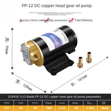 DC Gear Oil PumpsFuel Pumps Self-priming Pumps Diesel Pumps FP-12 12v24V