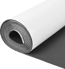 Sponge Neoprene Foam Rubber Sheet With Adhesive, 12 In X 60 In X 1/16 In Multi-f