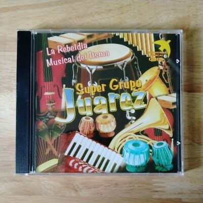 *ORIGINAL* SUPER GRUPO JUAREZ La Rebeldia Musical Del Itsmo CD