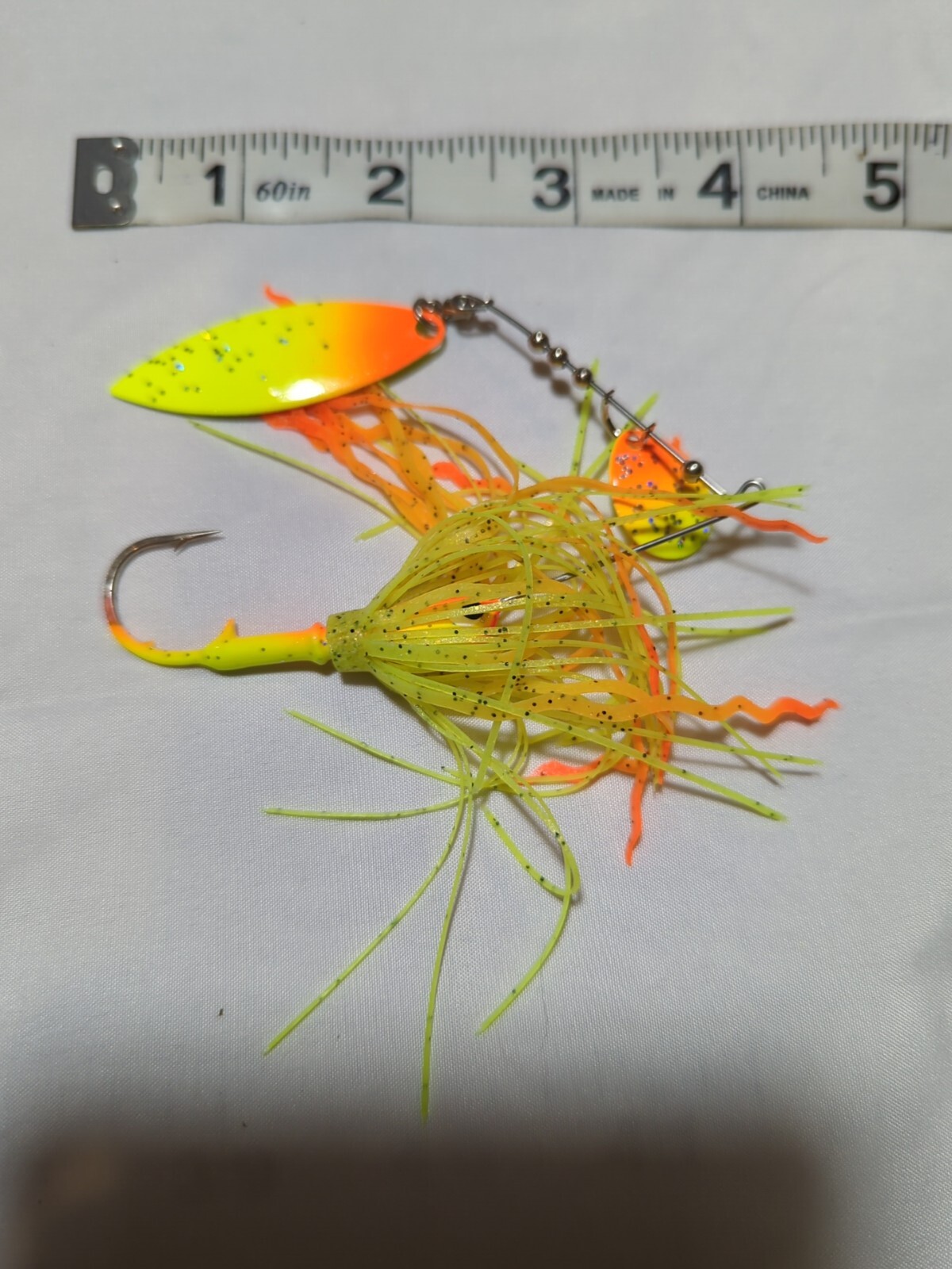 Lot of 16 Spinnerbait Buzzbait Fishing Lures With Plastic Case Incl. Bass Pro - Image 16