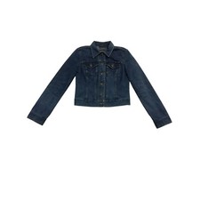 DKNY Jeans Cropped Jean Jacket 1826