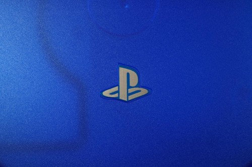 Playstation Emblem reproduction for PS1 Shell (Emblem Only) Blue - Picture 2 of 4