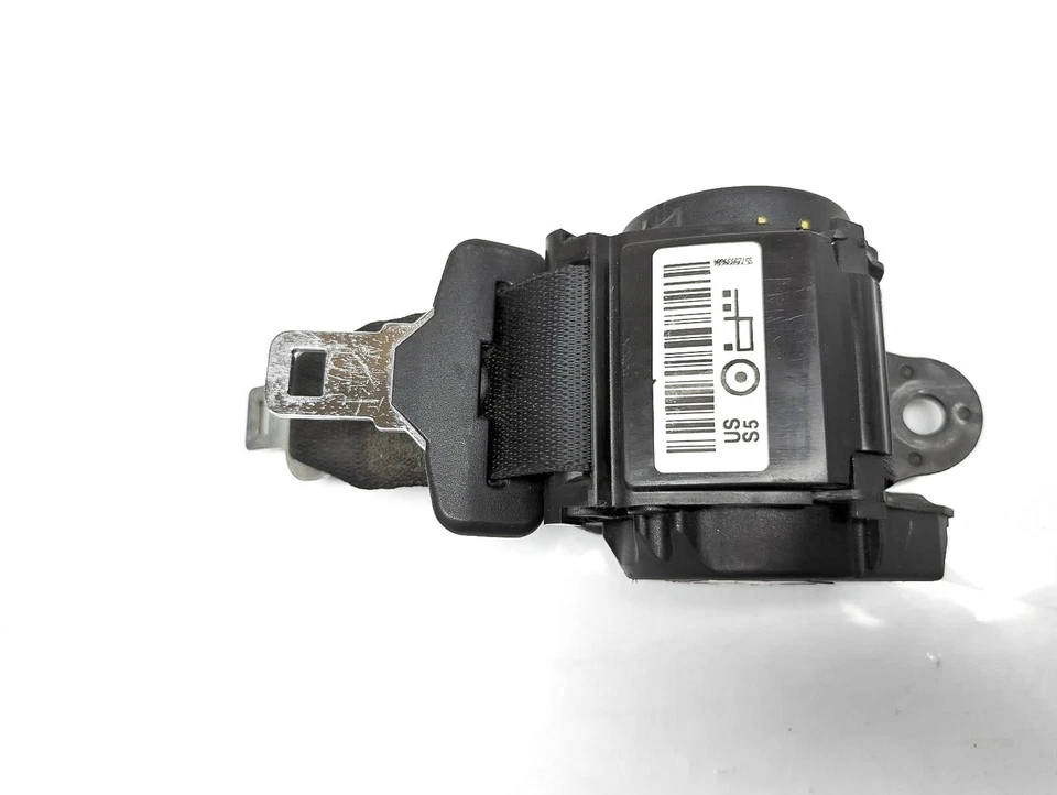 Cinturón de seguridad central trasero BMW 335I 2009 2010 2011 negro OEM 72-11-7-245-609 Foto 2 de 4