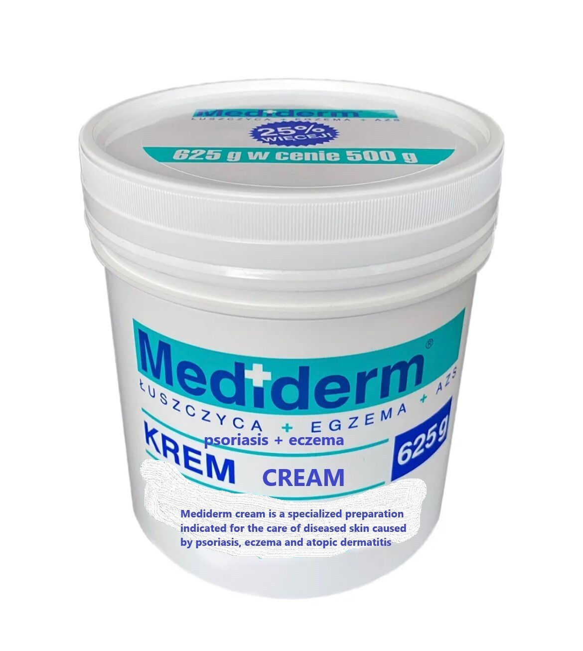 Mediderm, cream, 625 g