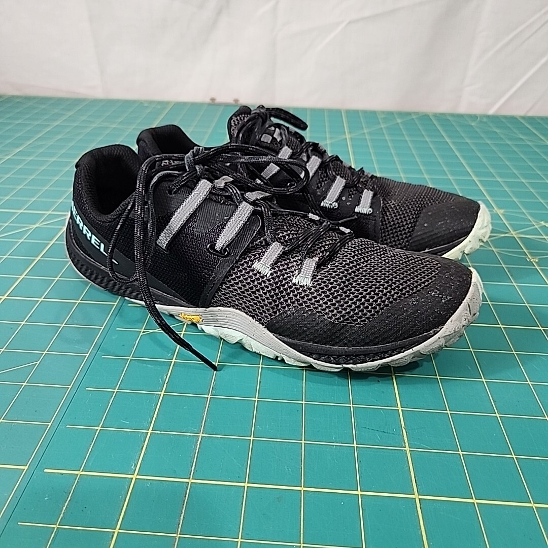 Guanto da trail Merrell 6 scarpe donna 10 piedi nudi vibram nero grigio J135384