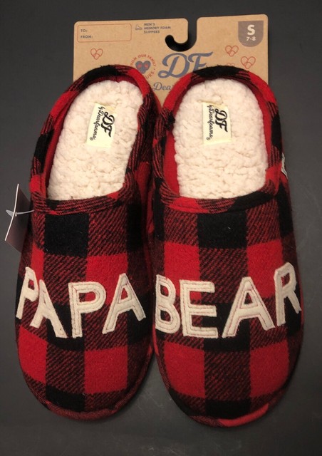 plaid house shoes