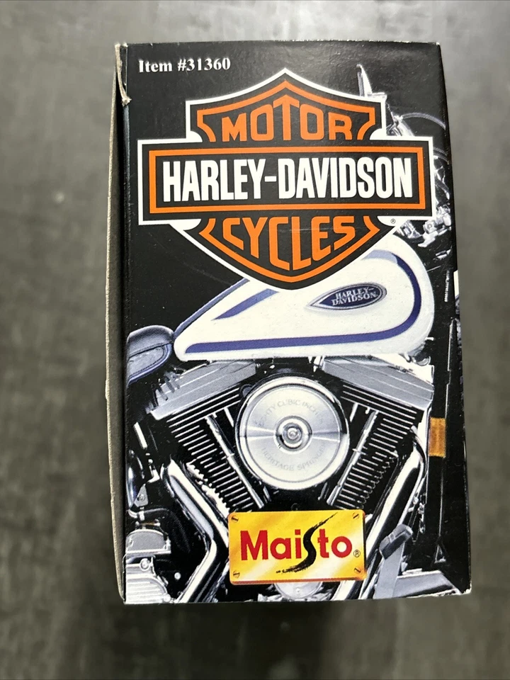 Bicicleta diecast Maisto Harley Davidson XLH Sportster 1200 1997 escala 1:18 nueva Foto 3 de 4