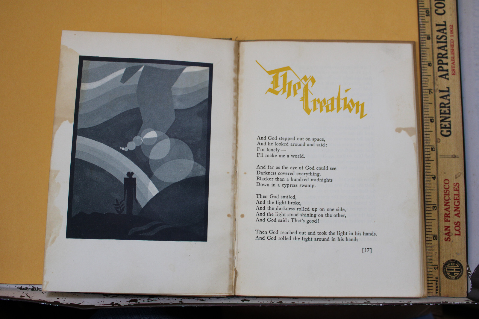 1950 God's Trombones Seven Negro Sermons In Verse James Weldon Johnson