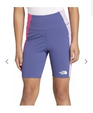 NWT Girl's Youth The North Face Flashdry Bike Compression Shorts Sz 12