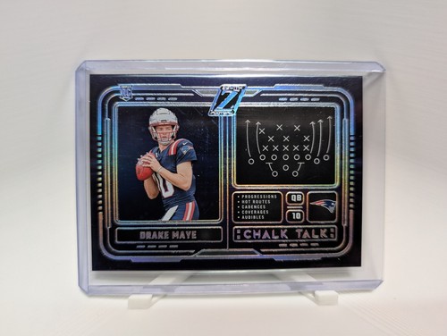 2024 Zenith Drake Maye Chalk Talk Rookie Card RC NEW ENGLAND PATRIOTS #2