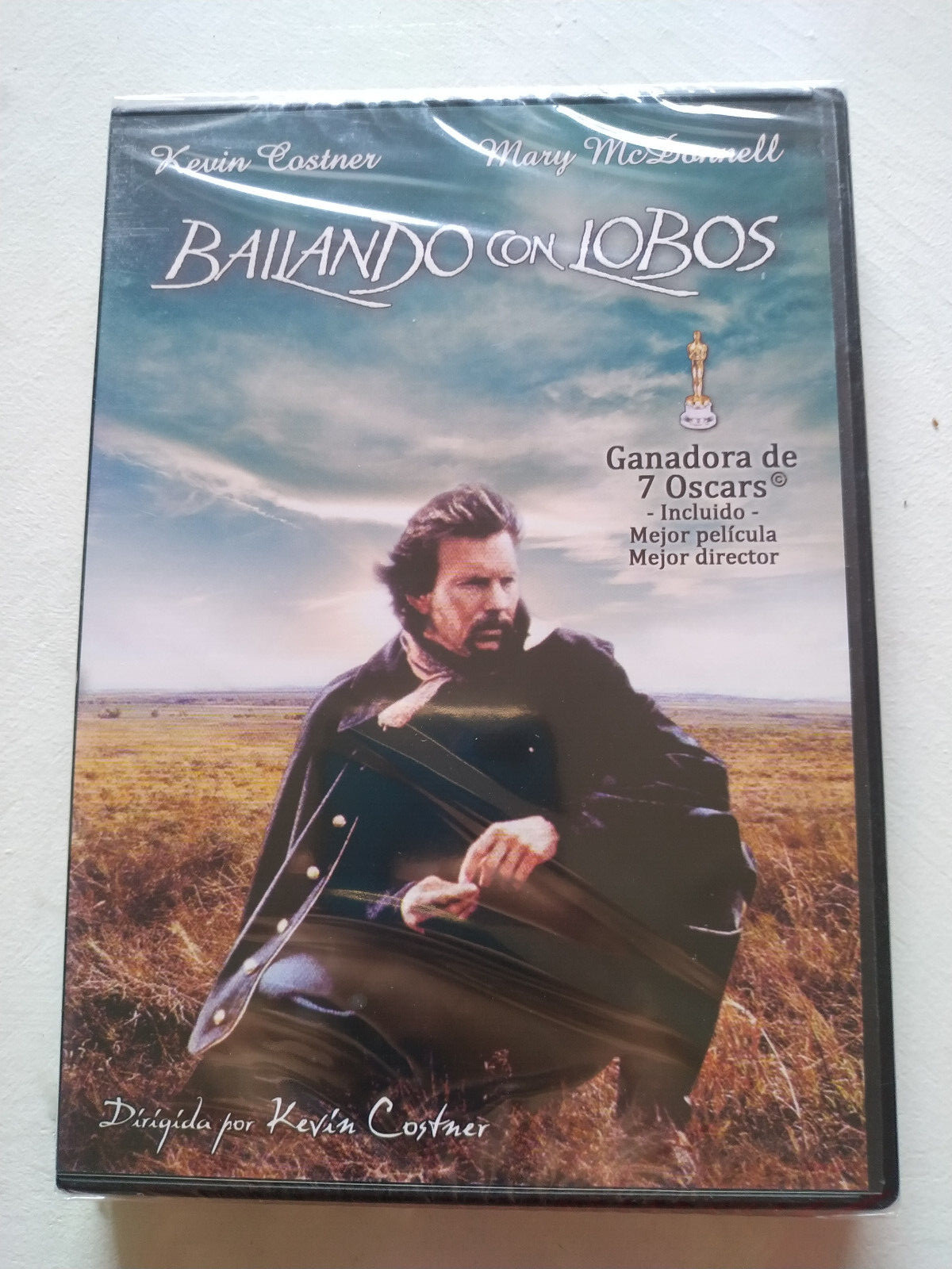Dancing with Wolves Kevin Costner - DVD Region All Spanish English New