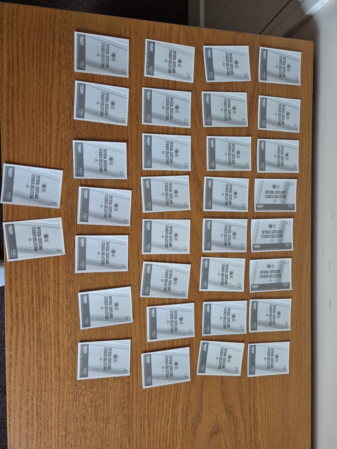 Scotland Marks And Spencer Panini Sticker Album Euros 2024 LOT 3 eBay