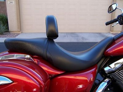 #ad Kawasaki Vaquero Drivers Backrest with quick release $88.32
