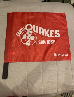 San José Earthquakes Giveaway Flag Cinco de Mayo Red