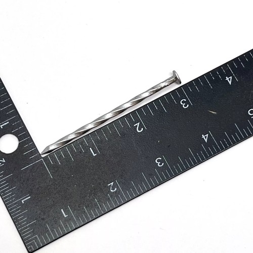 Huttig Grip 10d Wood Fence Deck Nail 3in HGN10OGSTDK5 Galvanized 5 lb 390 Nails - Picture 4 of 5