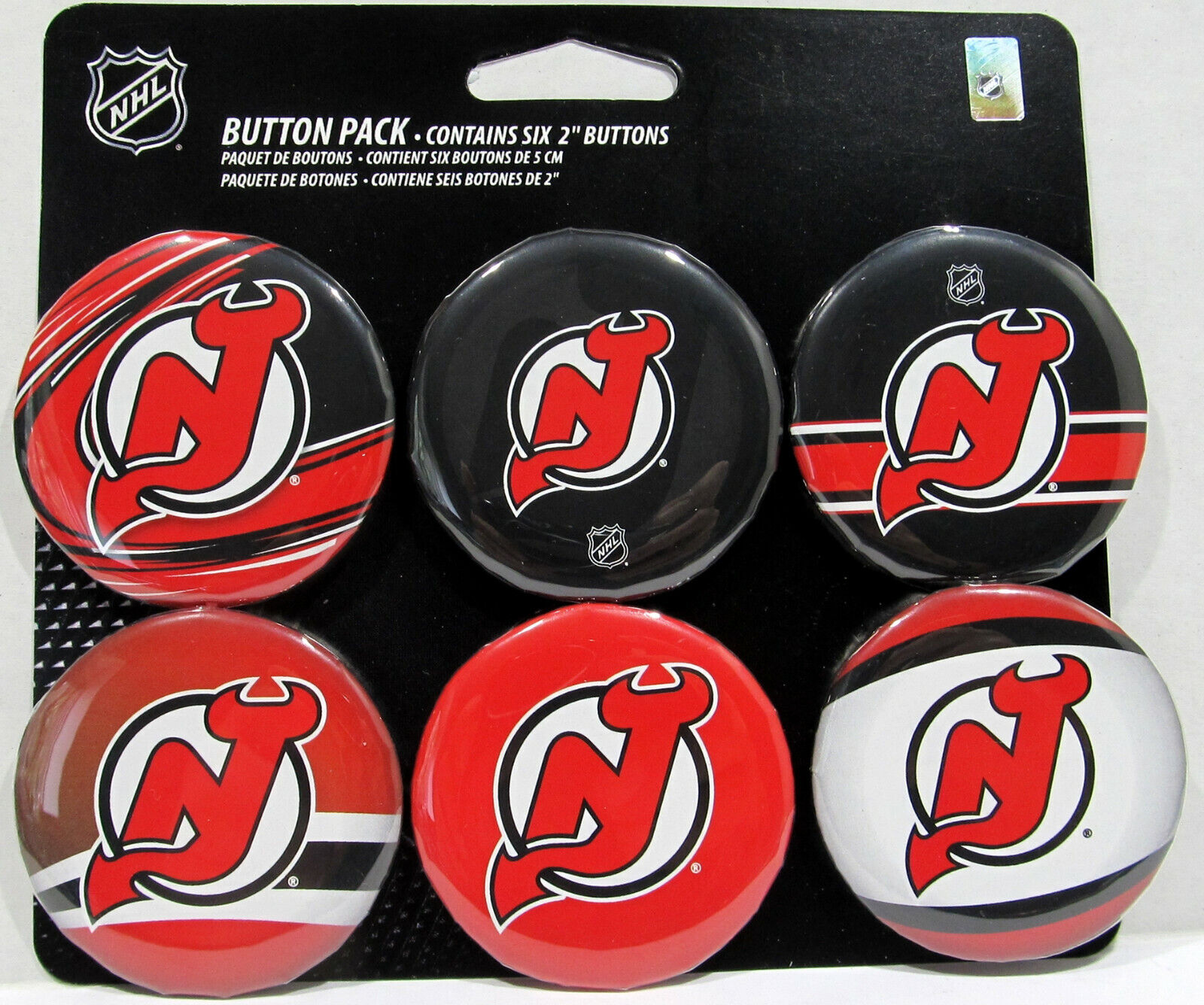 NHL Hockey All 32 Teams - 1 Pinback Buttons