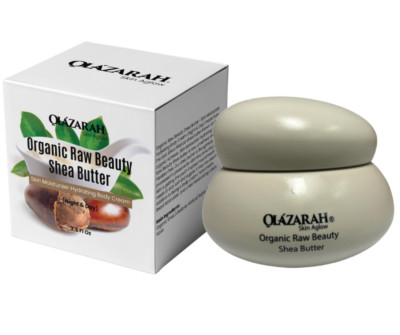Organic Raw Beauty Shea Butter | Skin Moisturizer Hydrating Body Cream (Night/Da