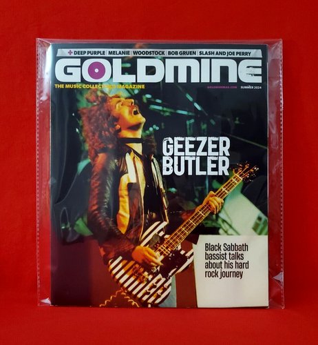 Goldmine 949 Summer 2024 Magazine Geezer Butler of Black Sabbath