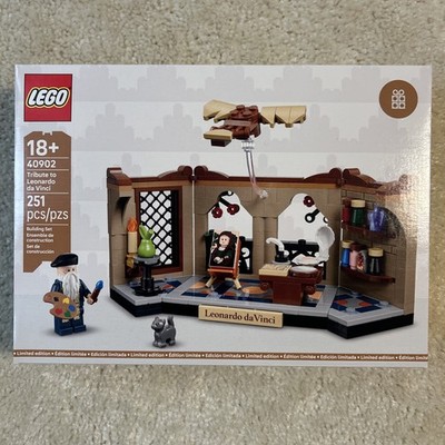 LEGO 40902 Tribute to Leonardo da Vinci   New, Sealed, Unopened