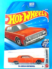 HOT WHEELS 2026 '64 LINCOLN CONTINENTAL ORANGE 170/250 JJK14 COOL CLASSICS IMAI