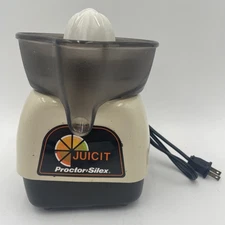 Vtg Proctor Silex Juicit Juicer Automatic Electric J101W Citrus Juicer TESTED