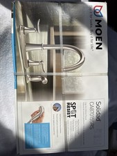 Moen Solidad Two Handle Stainless Steel Kitchen Faucet Side Sprayer CA87015SRS