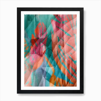 Tropical Season 3 Kunstdruck gerahmt Wandbild Poster Leinwanddruck Bild