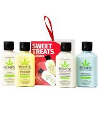 New Hempz Sweet Treats Classics. Gift Set And It s Travel Sized 4 Bottles.