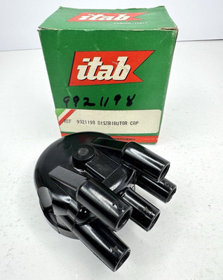 iTab Ignition Distributor Cap for FIAT X1/9 and 850 # 9921198 - NOS - ITALY