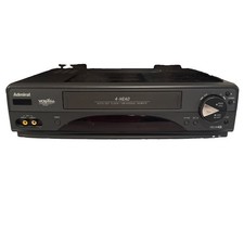 Admiral JSJ-20419 4-Head VHS VCR Player Recorder Tested Works Great No Remote