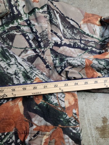 Outfitters Ridge Camo Hunting Jacket Coat Mens Large 42-44 Quilt Lined Realtree - Picture 4 of 5