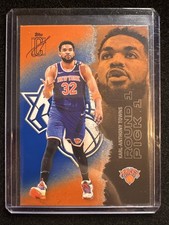 2025-26 Topps Signature Series Karl-Anthony Towns Orange SP Color Match
