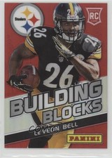 2013 Panini Monster Box Building Blocks Red Prizm 74/99 Le'Veon Bell #13 b5y