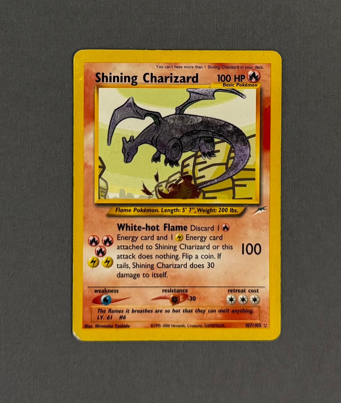 Shining Charizard 107/105 Holo Neo Destiny 2002