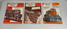 Railroad Model Craftsman magazine 3 issues from 1961