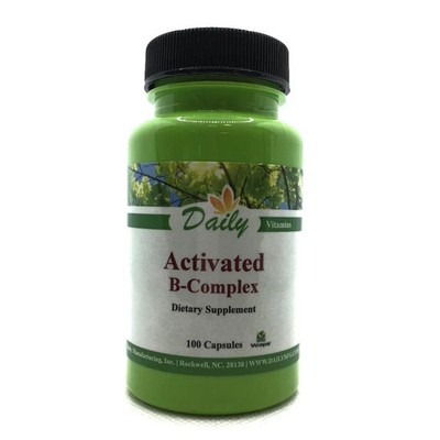 Daily Manufacturing Activated BComplex Activated Forms of MultiB Vitamins