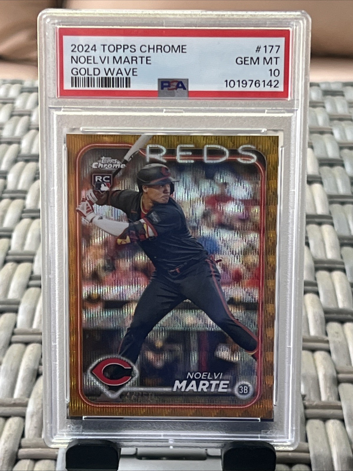 2024 Topps Topps Chrome Refractor #177 Noelvi Marte front