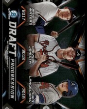 2019 Bowman Draft #DPR-ATL Drew Waters / Greyson Jenista / Shea Langeliers Draft