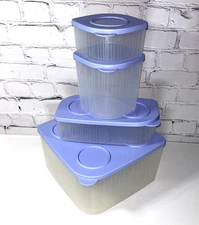 Tupperware 5056  5057 5746 5638 Fresh N Cool Refrigerator Storage Containers NEW