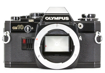 【Exc+5】Olympus OM-10 OM 10 Black 35mm SLR Film Camera Body from Japan