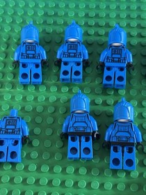 LEGO Star Wars Senate Commando Mini Figure Lot, Two Helmets With Small Missprint
