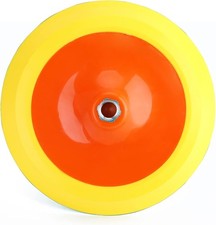 8 Inch Hook and Loop Polishing Pads 5/8  -11 Thread Backing Plate for Rotary Poli