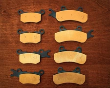 Extreme ATV Parts - Brass Brake Pads for 15-25 Can-Am Defender(exclude max/crew)