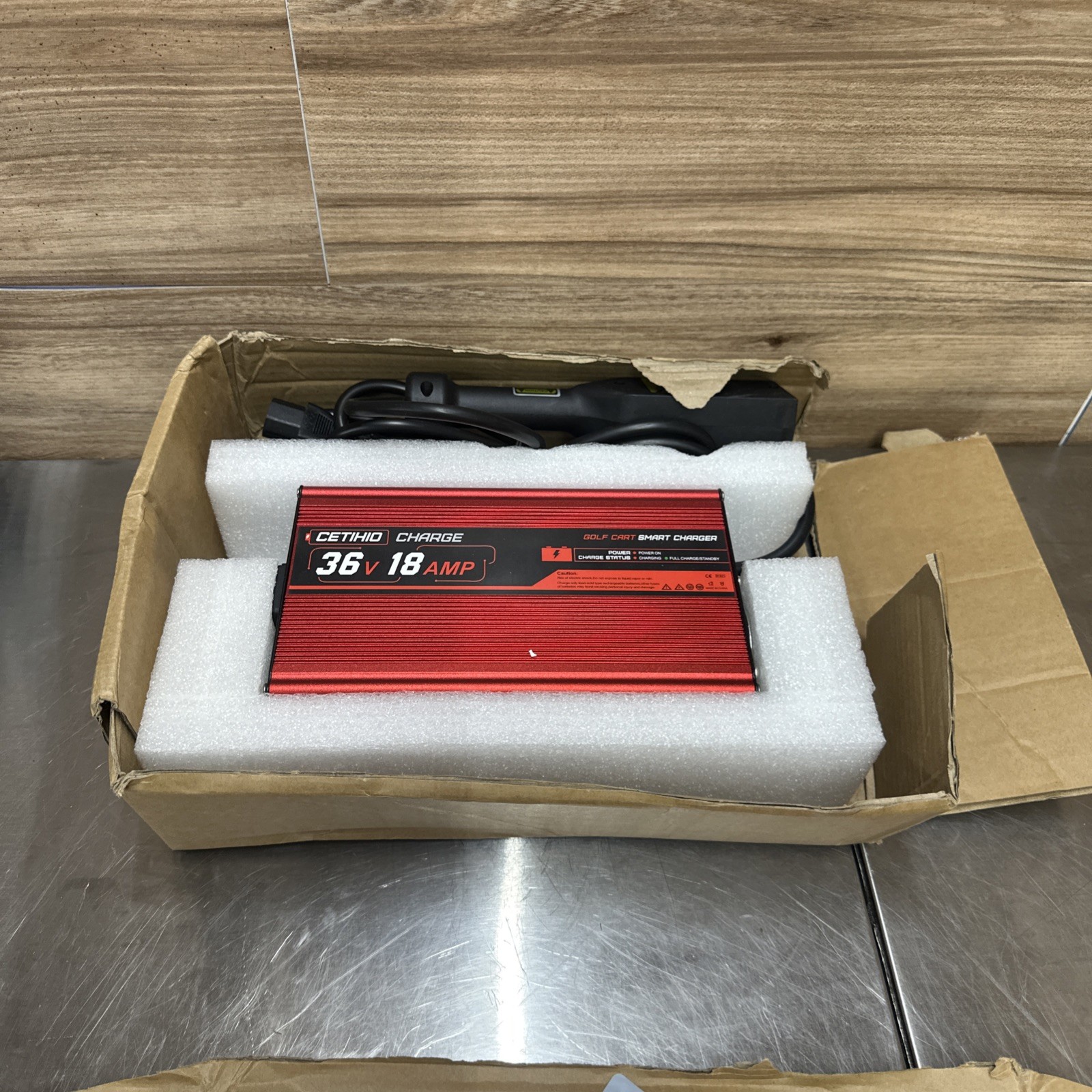 CETIHIO Golf Cart 18 AMP Battery Charger