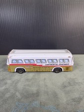 Vintage 1960's Japan Charmy Continental Trailways Golden Eagle Friction Bus A-1