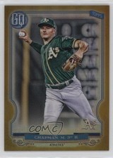 2020 Topps Gypsy Queen Box Topper Chrome Gold Refractor 4/50 Matt Chapman o7m