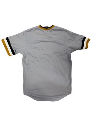 Majestic Cooperstown Collection Pittsburgh Pirates MLB Gray Jersey