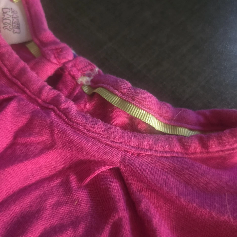 girls 12-18 months Ted Baker frill floral ditsy party dress spanish clothes next - Image 4 of 4