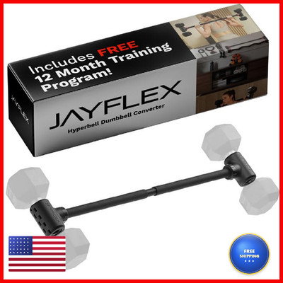 Jayflex Hyperbell Bar - To Barbell Set For - 200 Lb Capacity